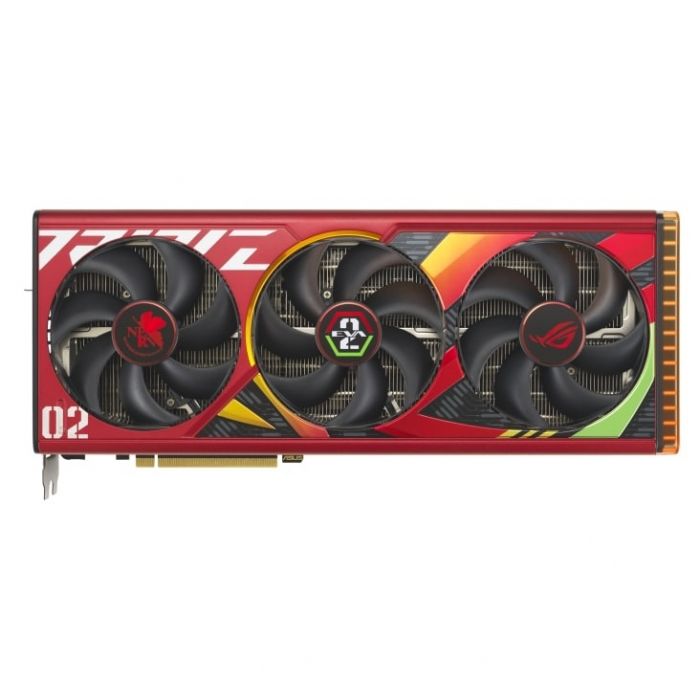 Відеокарта ASUS GeForce RTX 4090 24GB GDDR6X STRIX OC GAMING EVA-02-EDITION ROG-STRIX-RTX4090-O24G-EVA-02-EDITION