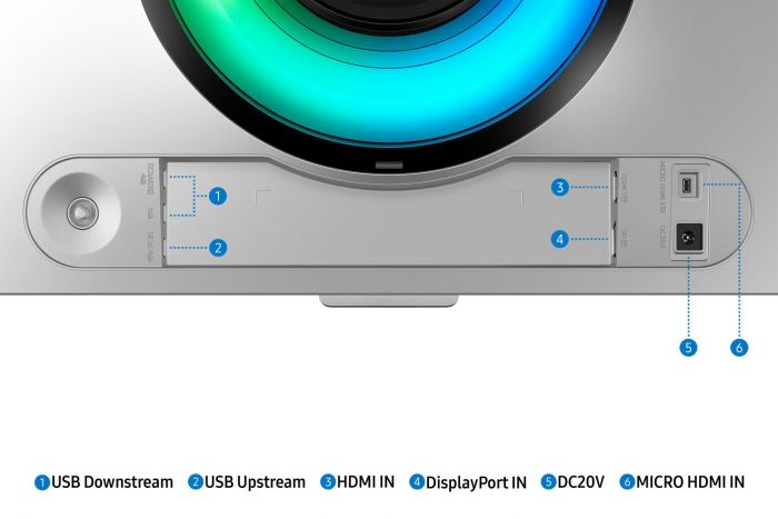Монітор Samsung 48.7"Odyssey OLED G9 G93SC HDMI, DP, USB, MM, OLED, 5120x1440, 32:9, 240Hz, 0.3ms, CURVED