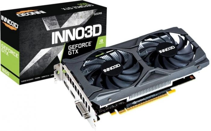 Відеокарта INNO3D GeForce GTX 1650 4GB GDDR6 Twin X2 OC