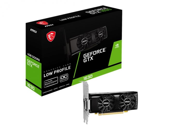 Відеокарта MSI GeForce GTX 1630 4GB GDDR6 LP OC