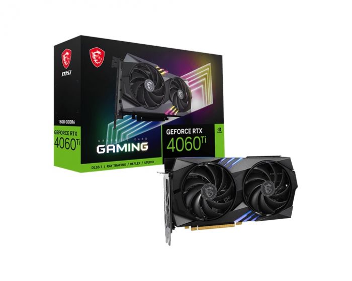 Відеокарта MSI GeForce RTX 4060 Ti 16GB GDDR6 GAMING X