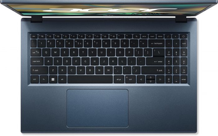 Ноутбук Acer Aspire 3 A315-24P 15.6" FHD IPS, AMD R3-7320U, 8GB, F512GB, UMA, Lin, блакитний