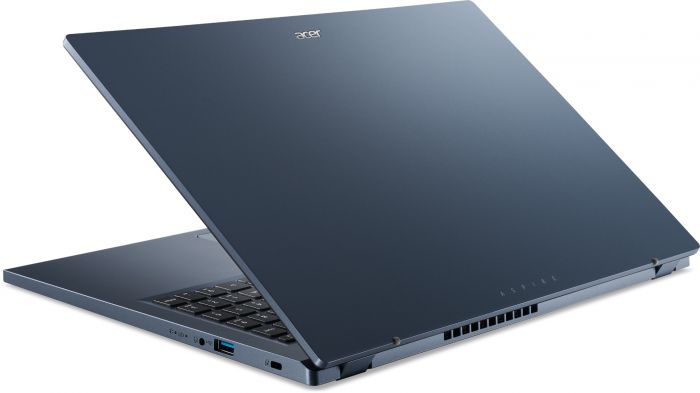 Ноутбук Acer Aspire 3 A315-24P 15.6" FHD IPS, AMD R5-7520U, 16GB, F512GB, UMA, Lin, блакитний