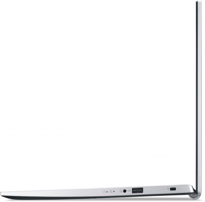 Ноутбук Acer Aspire 3 A315-35 15.6" FHD IPS, Intel P N6000, 8GB, F256GB, UMA, Lin, сріблястий