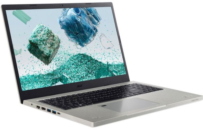 Ноутбук Acer Aspire Vero AV15-52 15.6" FHD IPS, Intel i5-1235U, 16GB, F512GB, UMA, Win11, сірий