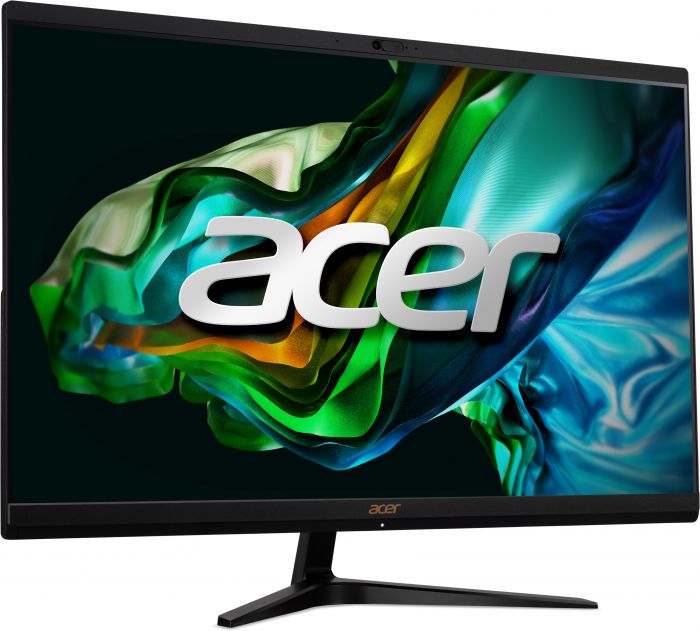Персональний комп'ютер моноблок Acer Aspire C24-1800 23.8" FHD, Intel i5-1335U, 16GB, F1TB, UMA, WiFi, кл+м, без ОС, чорний