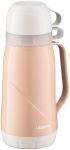 Термос Ardesto Gemini Gourmet 1000 мл, пластик, скляна колба, пудровий Термос Ardesto Gemini Gourmet 1000 мл, пластик, скляна колба, пудровий
