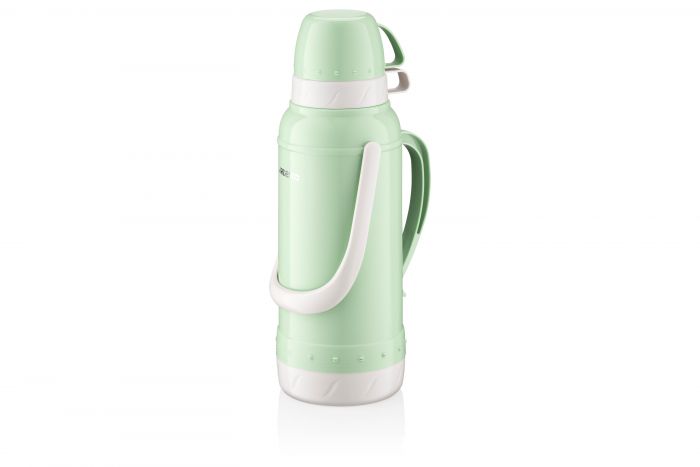 Термос ARDESTO Gemini Gourmet, 2000мл, пластик, боросилікатне скло, зелений