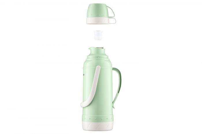 Термос ARDESTO Gemini Gourmet, 2000мл, пластик, боросилікатне скло, зелений