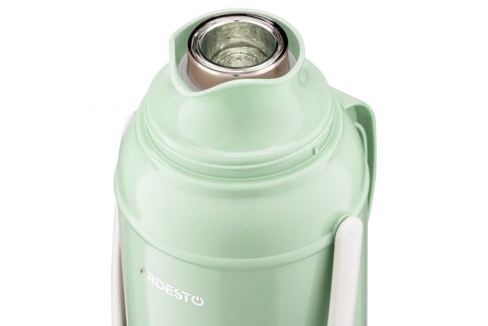 Термос ARDESTO Gemini Gourmet, 2000мл, пластик, боросилікатне скло, зелений