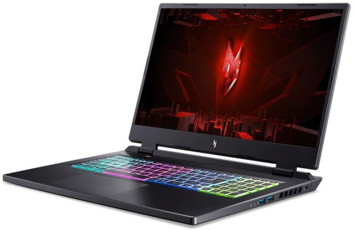 Ноутбук Acer Nitro 17 AN17-51 17.3" QHD IPS, Intel i7-13700H, 32GB, F1TB, NVD4050-6, Lin, чорний