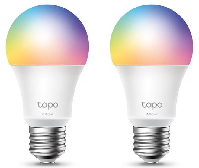 Розумна багатобарвна Wi-Fi лампа TP-LINK Tapo L530E 2шт N300