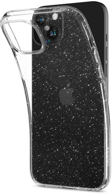 Чохол Spigen для Apple iPhone 15 Liquid Crystal Glitter, Crystal Quartz