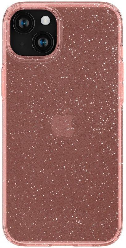 Чохол Spigen для Apple iPhone 15 Liquid Crystal Glitter, Rose Quartz