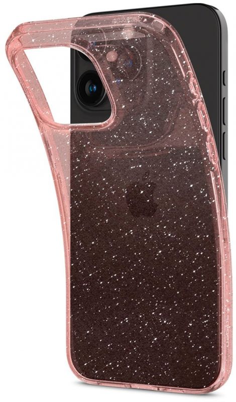 Чохол Spigen для Apple iPhone 15 Pro Liquid Crystal Glitter, Rose Quartz