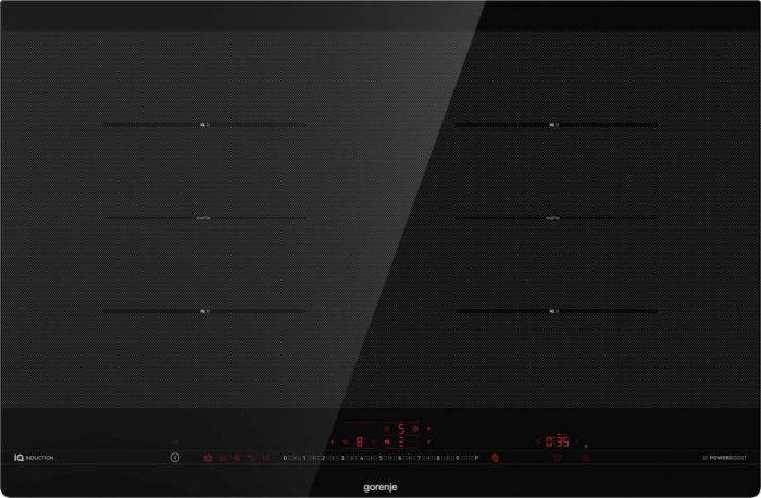 Варильна поверхня Gorenje індукційна, 80см, програми IQ, чорний