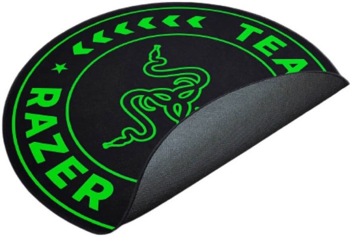 Килимок під крісло Razer Razer Team Floor Rug, чорно-зелений