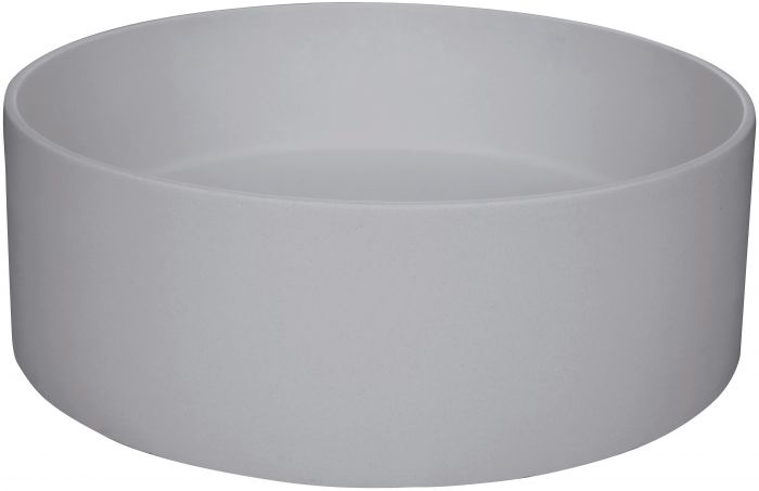 Раковина Deante Silia, граніт, кругла, без крила, диаметр 360х105мм, чаша - 1, накладна, сірий