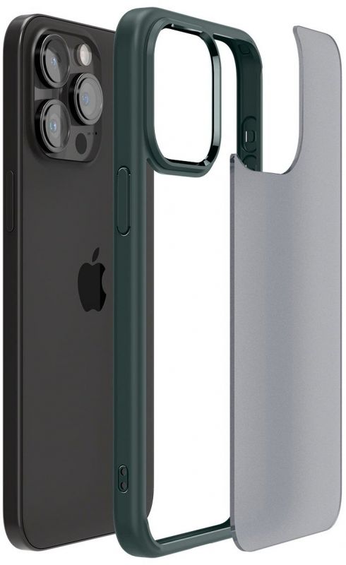 Чохол Spigen для Apple iPhone 15 Pro Ultra Hybrid, Frost Green