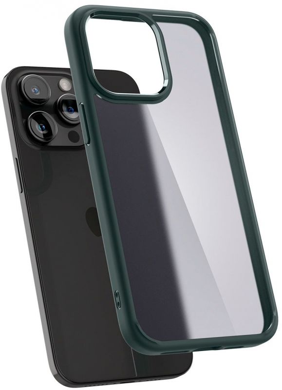 Чохол Spigen для Apple iPhone 15 Pro Ultra Hybrid, Frost Green