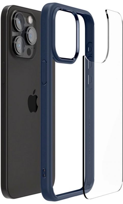 Чохол Spigen для Apple iPhone 15 Pro Ultra Hybrid, Navy Blue