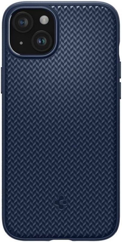 Чохол Spigen для Apple iPhone 15 Mag Armor MagFit, Navy Blue