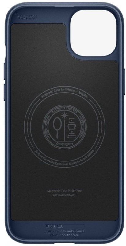 Чохол Spigen для Apple iPhone 15 Mag Armor MagFit, Navy Blue