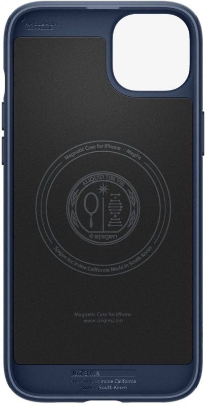 Чохол Spigen для Apple iPhone 15 Plus Mag Armor MagFit, Navy Blue