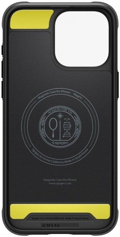 Чохол Spigen для Apple iPhone 15 Pro Max Rugged Armor MagFit, Matte Black