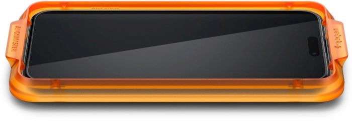 Захисне скло Spigen для Apple iPhone 15 Pro Glas.tR AlignMaster FC Black (2P)