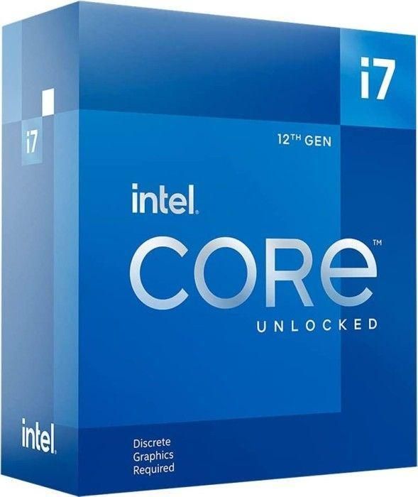 Центральний процесор Intel Core i7-12700KF 12C/20T 3.6GHz 25Mb LGA1700 125W w/o graphics Box