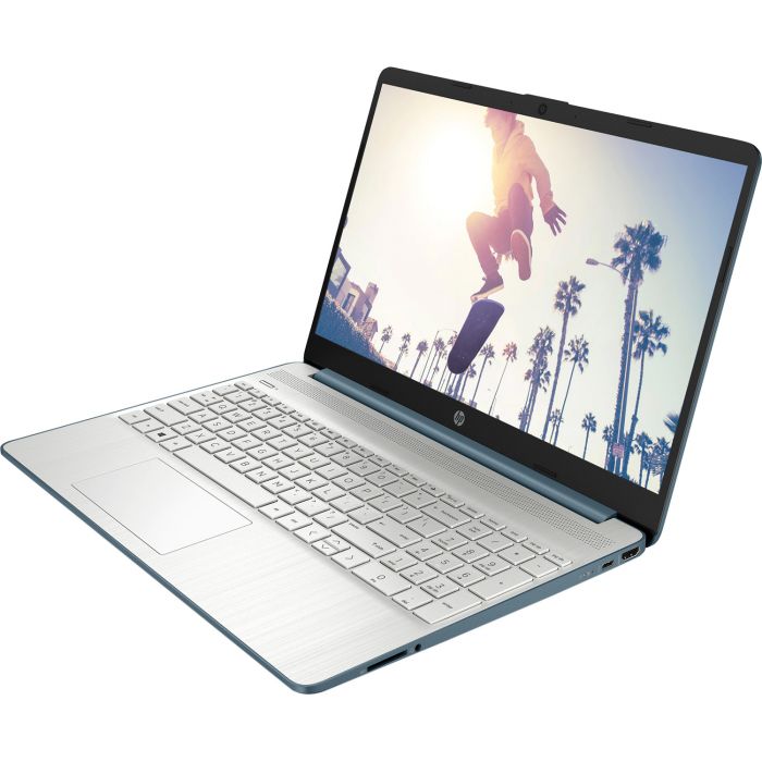 Ноутбук HP 15s-fq5018ua 15.6" FHD IPS AG, Intel i5-1235U, 16GB, F1024GB, UMA, DOS, синій