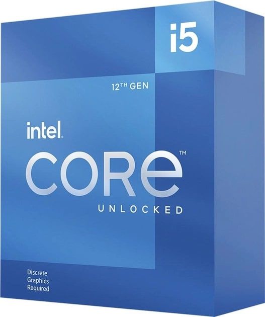 Центральний процесор Intel Core i5-12600KF 10C/16T 3.7GHz 20Mb LGA1700 125W w/o graphics Box