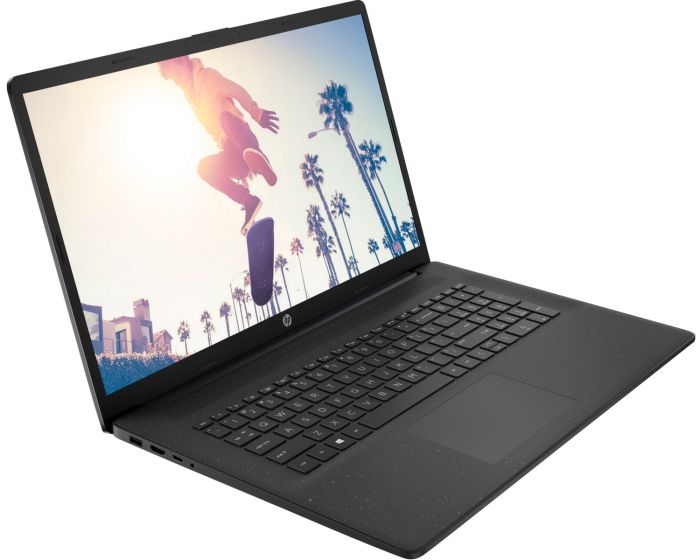 Ноутбук HP 17-cp2003ua 17.3" FHD IPS AG, AMD R3-7320U, 8GB, F512GB, UMA, DOS, чорний