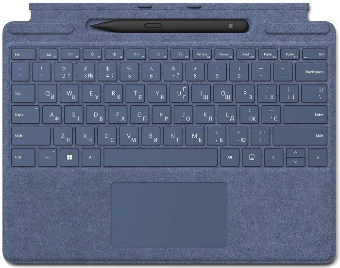 Комплект Microsoft Surface Pro 9 (клавіатура Pro Signature, синій + стилус Surface Slim Pen 2, чорний)