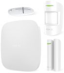 Комплект охоронної сигналізації Ajax StarterKit, hub, motionprotect, doorprotect, spacecontrol, jeweller, бездротовий, білий (20288.56.WH1)