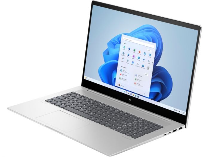 Ноутбук HP ENVY 17-cw0000ua 17.3" UHD IPS, Intel i7-1355U, 32GB, F1024GB, NVD3050-4, Win11, сріблястий