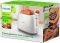Тостер Philips Daily Collection 830Вт, пластик, білий
