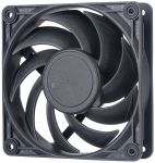 Корпусний вентилятор SilverStone Vista VS120B, 120мм, 2000rpm, 4pin PWM, 30.6dBa, чорний