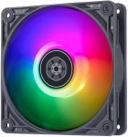 Корпусний вентилятор SilverStone Vista VS120B-ARGB, 120мм, 2000rpm, 4pin PWM, 3pin +5VARGB, 30.6dBa, чорний