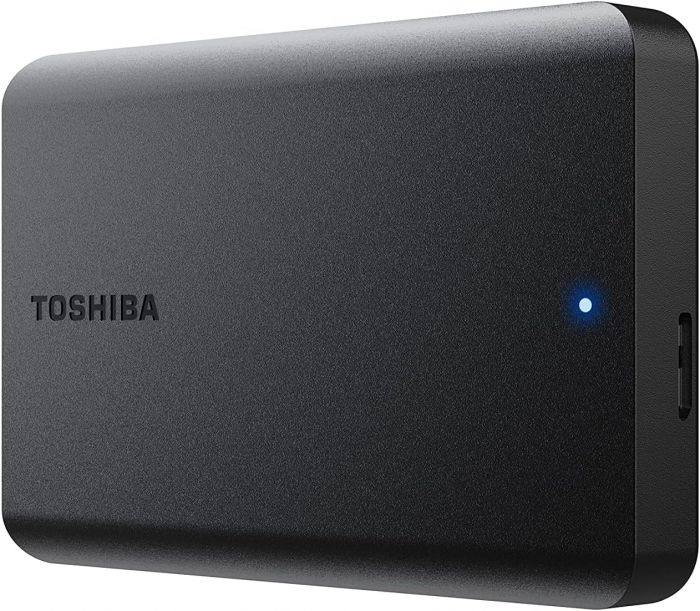 Портативний жорсткий диск Toshiba 4TB USB 3.2 Gen 1 Canvio Basics 2022 Black