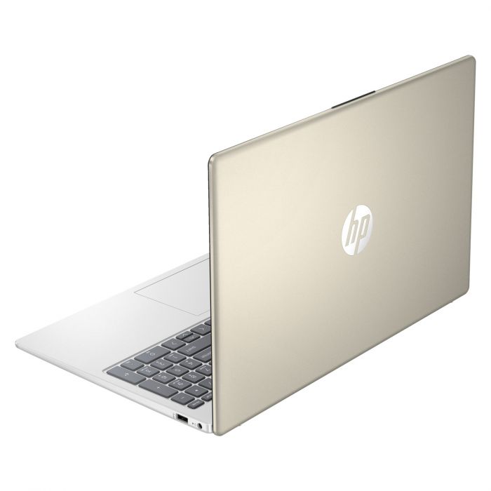 Ноутбук HP 15-fc0002ua 15.6" FHD IPS AG, AMD R5-7520U, 8GB, F512GB, UMA, DOS, золотистий