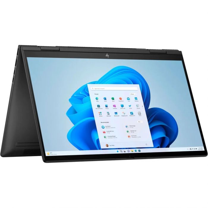Ноутбук HP ENVY x360 15-fh0000ua 15.6" FHD OLED Touch, AMD R7-7730U, 16GB, F1024GB, UMA, Win11, чорний