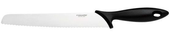 Кухонний ніж для хліба Fiskars Essential, 23,4 см, нержавіюча сталь, пластик