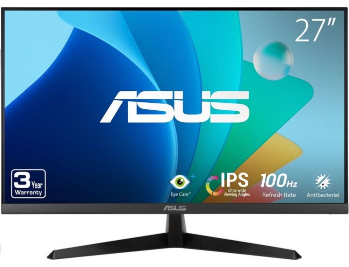 Монітор Asus 27" VY279HF HDMI, Audio, IPS, 100Hz, 1ms, AdaptiveSync