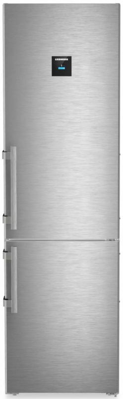 Холодильник Liebherr з нижн. мороз., 201.5x59.7х67.5, холод.відд.-253л, мороз.відд.-94л, 2дв., A+++, NF, диспл внутр., BioFresh, сірий