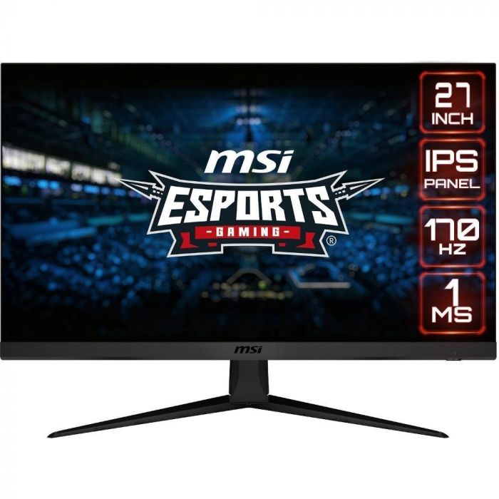 Монітор MSI 27" G2712 2xHDMI, DP, Audio, IPS, 170Hz, 1ms, sRGB 102%, FreeSync