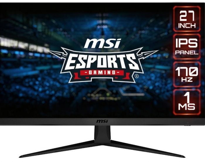 Монітор MSI 27" G2712 2xHDMI, DP, Audio, IPS, 170Hz, 1ms, sRGB 102%, FreeSync