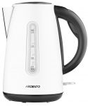 Електрочайник ARDESTO 1.7л, Strix, метал, білий