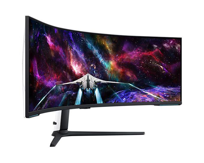 Монітор Samsung 57" Odyssey Neo G9 G95NC HDMI, DP, USB, VA, 7680x2160, 240Hz, 1ms